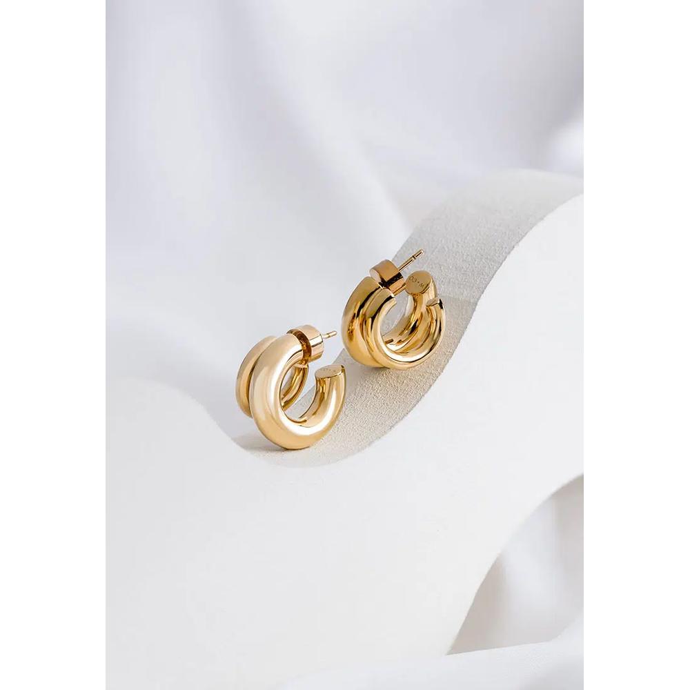 Серьги Hailey Double Nano Hoop 9 мм 3
