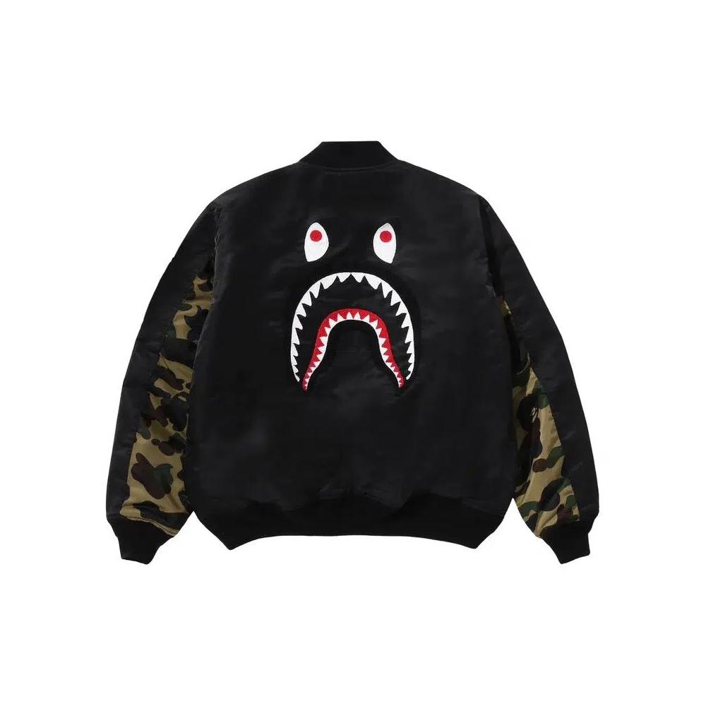 Бомберы BAPE Shark MA-1 Бомбер 'Black' 2