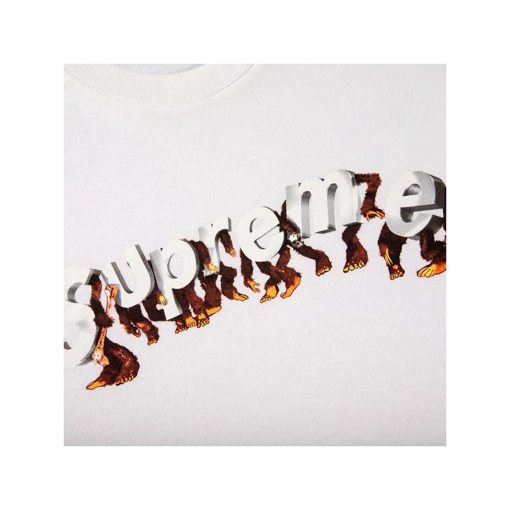 Футболки Supreme Apes Tee 'White' 2