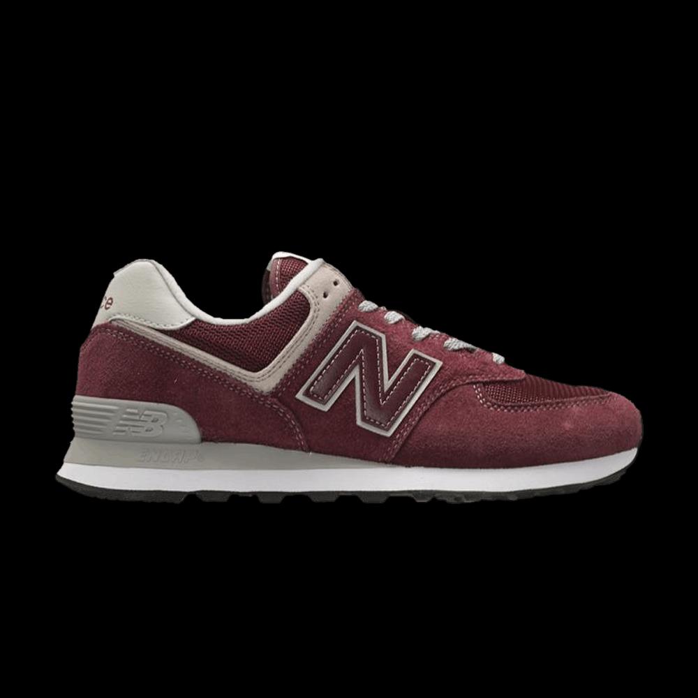 Кроссовки New Balance 574 'Бургунди' 1