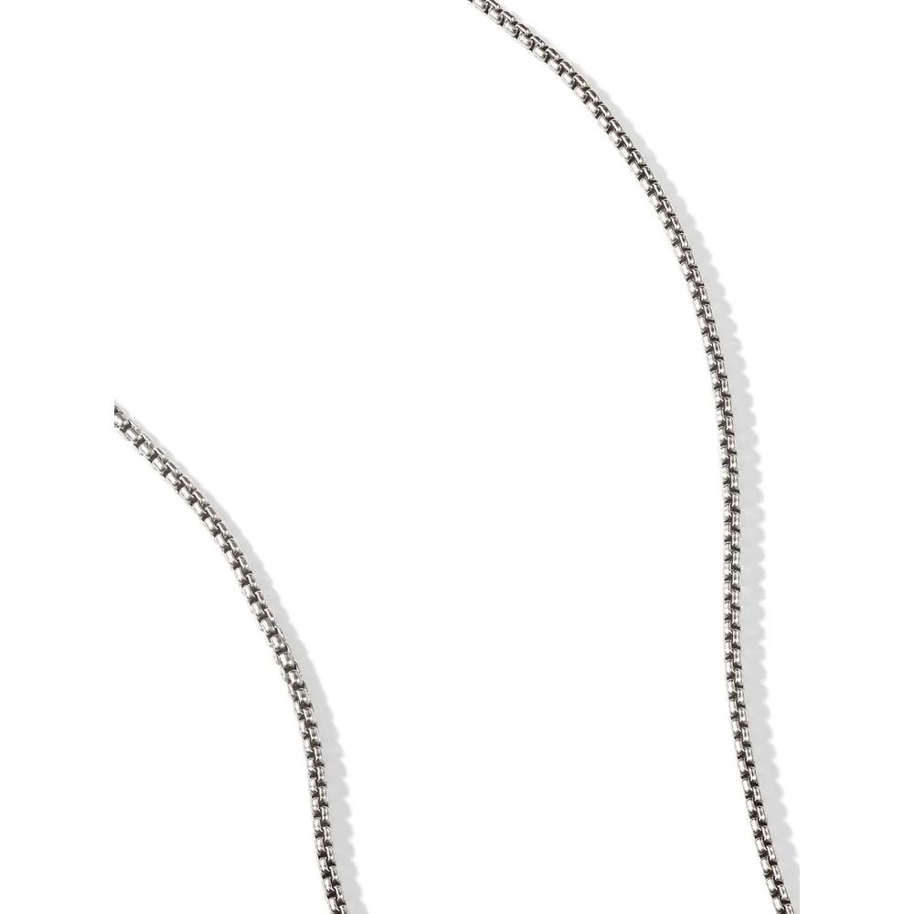 Колье Box Chain из желтого золота и серебра (1.7 мм) 2