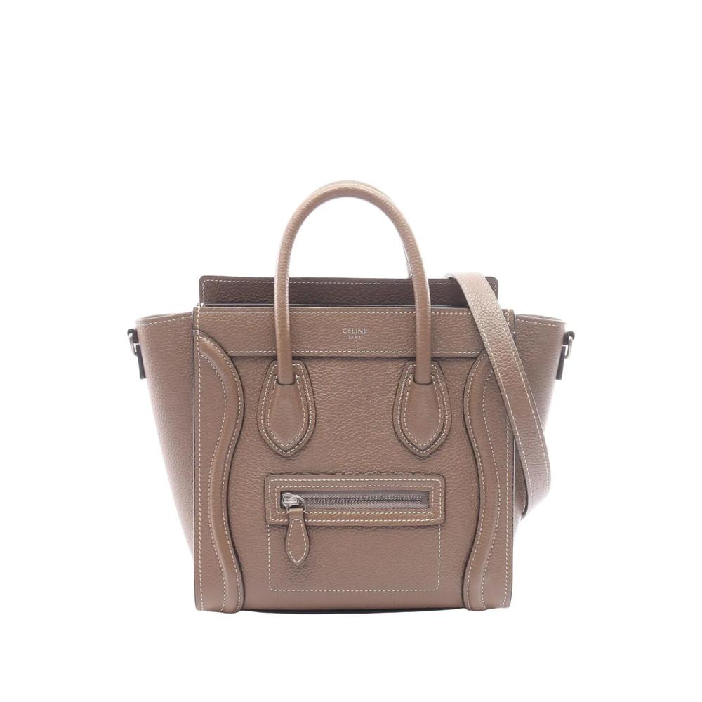 Сумка-сэтчел Nano Leather Luggage Tote (2010-2026 годы) 1