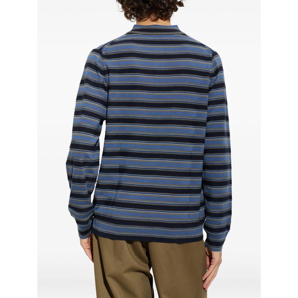 striped wool polo shirt 4