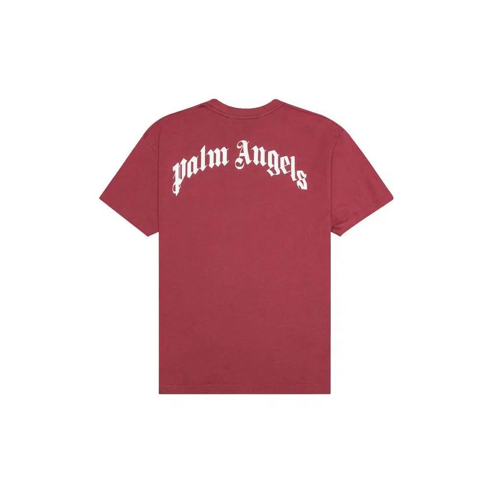 Футболка Palm Angels Bear Classic Tee 'Burgundy/Brown' 2