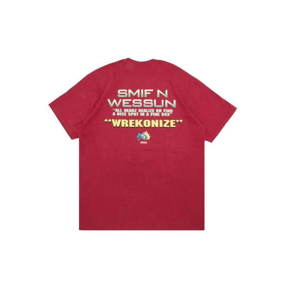 Футболки Supreme Dah Shinin' Tee «Cardinal» 2