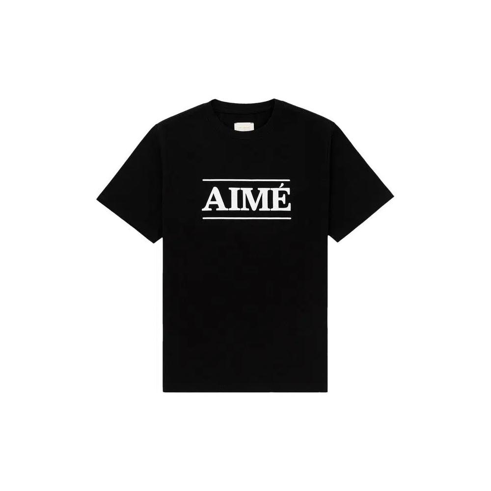 Футболки Aimé Leon Dore Logo Tee 'Jet Black' 1