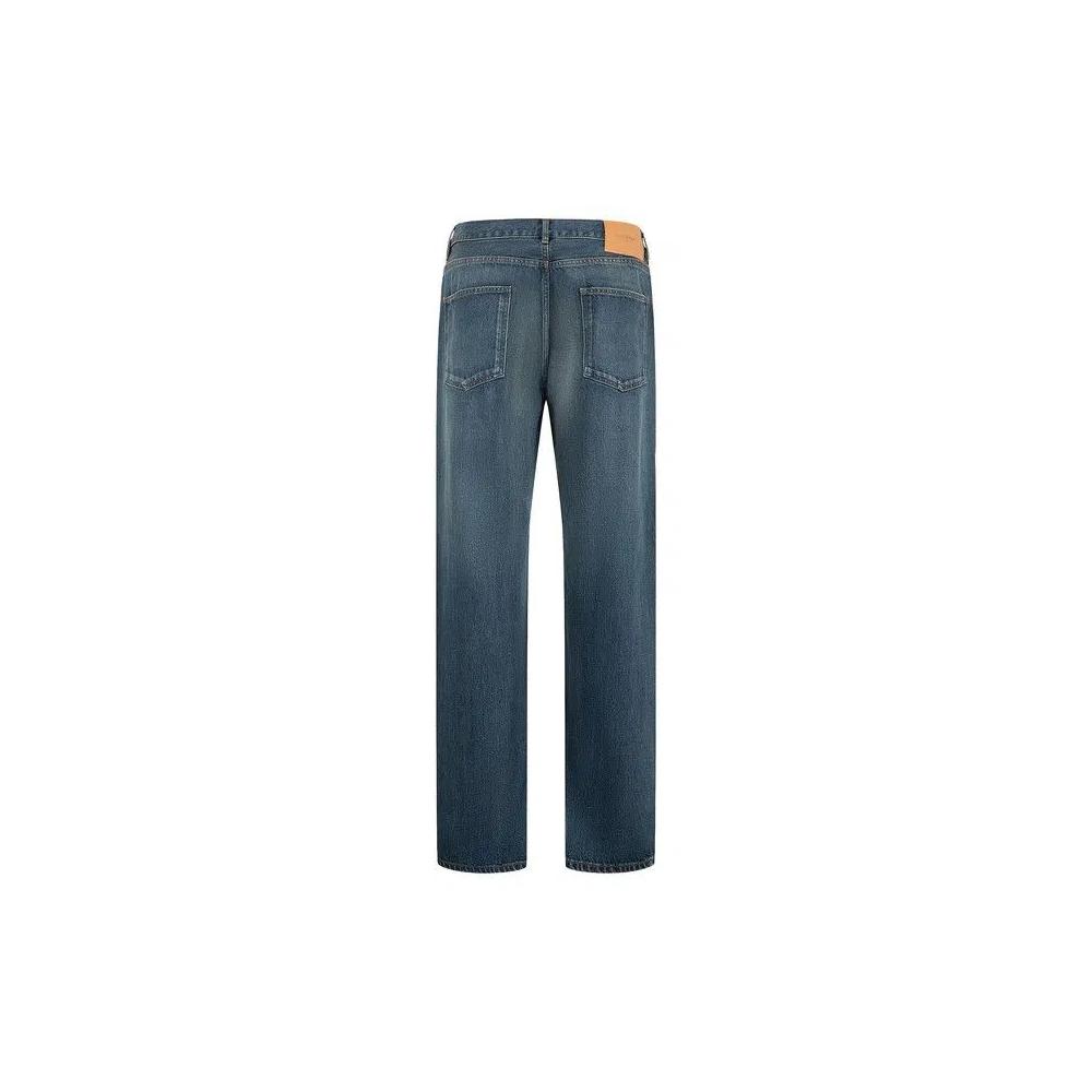 Прямые джинсы JW Anderson «Dark Blue» 3