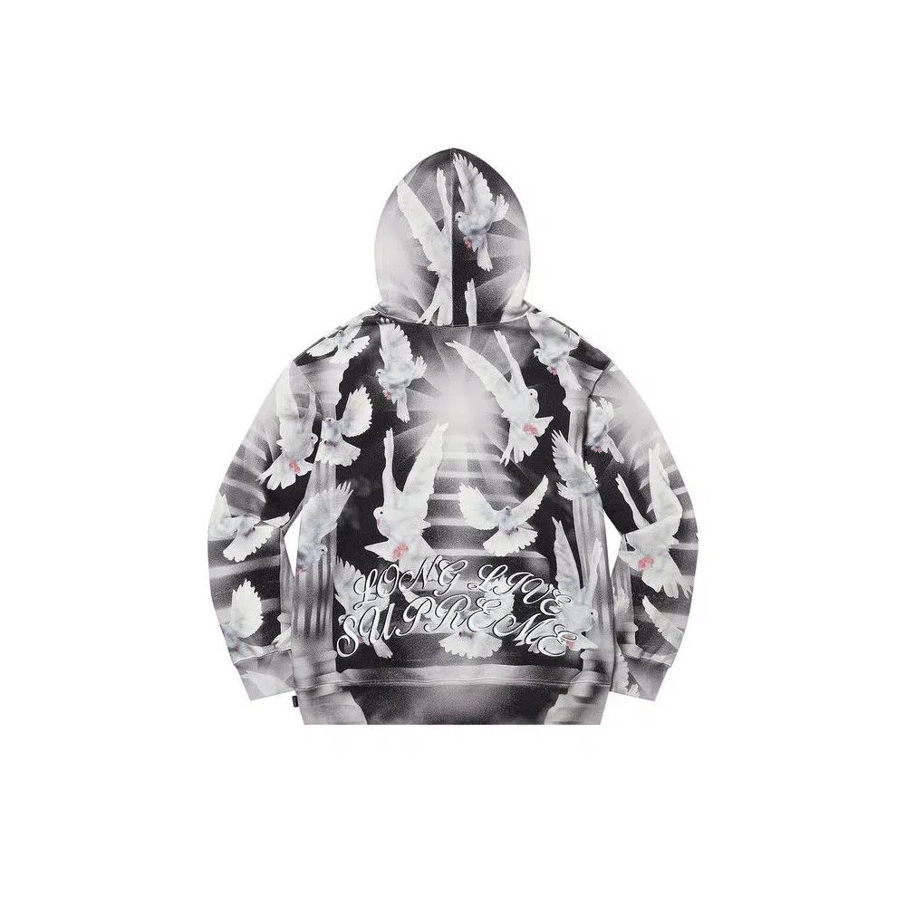 Худи Supreme Doves Hooded Sweatshirt 'Black' 2