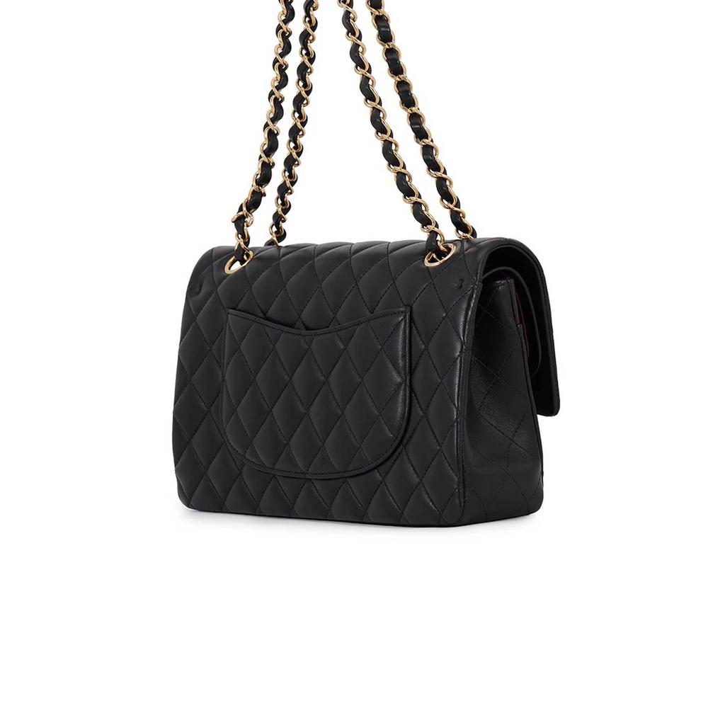 2021-2026 Medium Classic Lambskin Double Flap shoulder bag 3