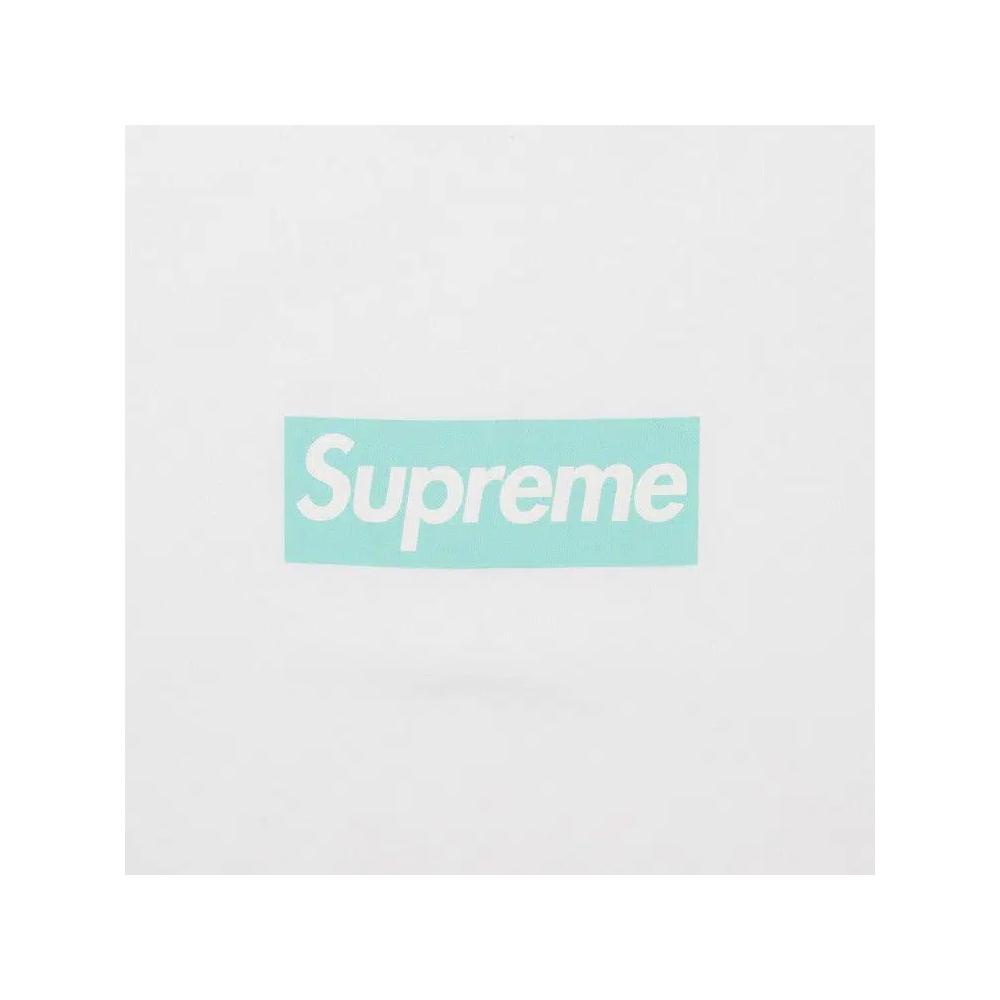 Футболки Supreme x Tiffany & Co. Box Logo Tee 'White' 3