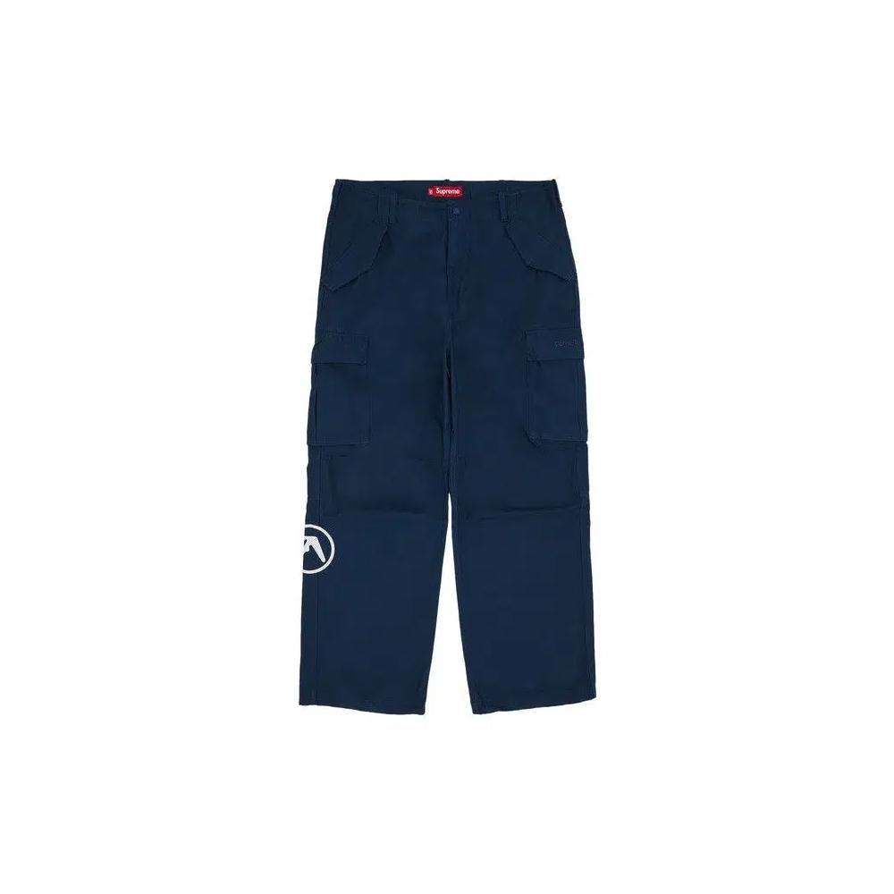Карго-брюки Supreme x Aphex Twin Alpha Industries Cargo Pant 'Navy' 1