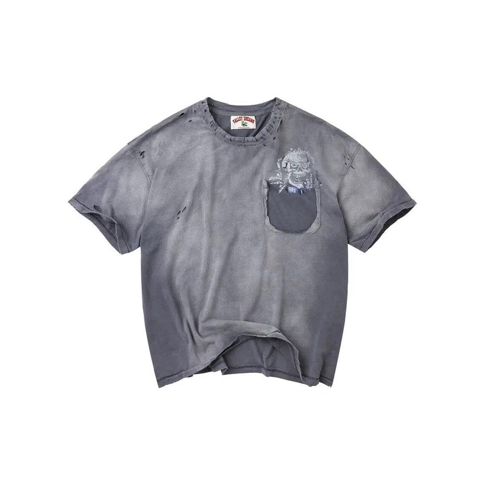 Футболки с коротким рукавом Vale Forever Skullie Tee 'Grey' 1