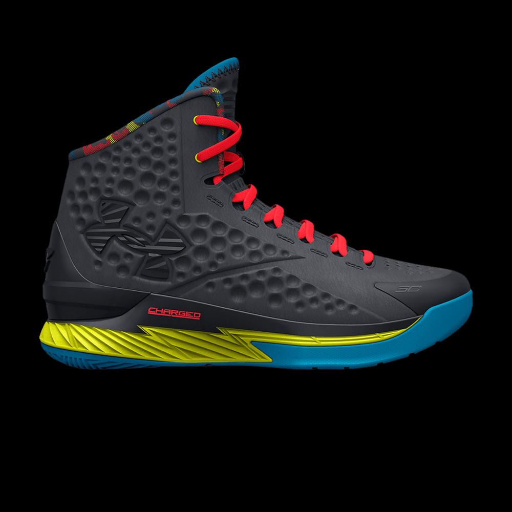 Кроссовки Sour Patch Kids x Under Armour Curry 1 Retro GS 'Pitch Grey' 1