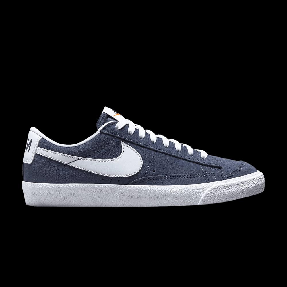 Кроссовки Nike Blazer Low '77 Suede GS «Полночь-синий» 1