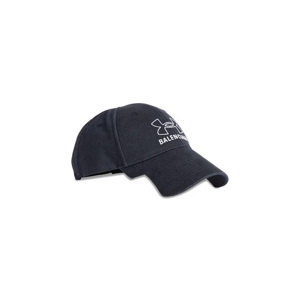 Кепки Balenciaga x Under Armour Cap «Black/White» 3