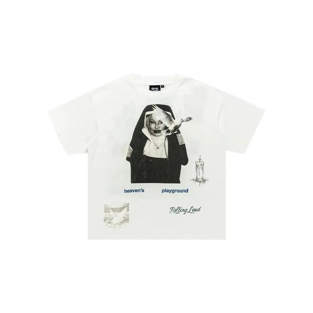 Футболки с коротким рукавом Rolling Loud Divine Misfit Tee 'White' 1