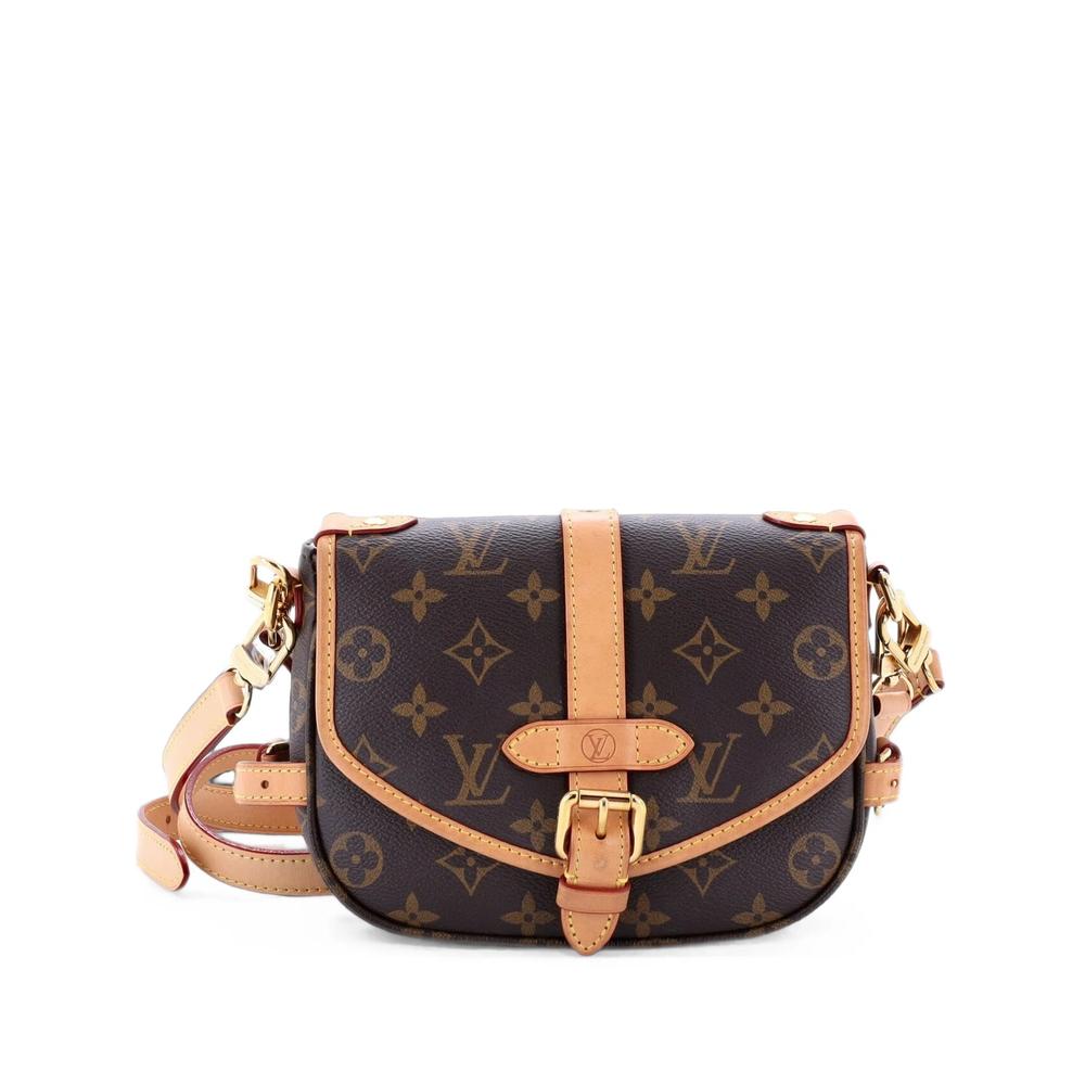 Saumur Handbag Monogram Canvas BB crossbody bag 1