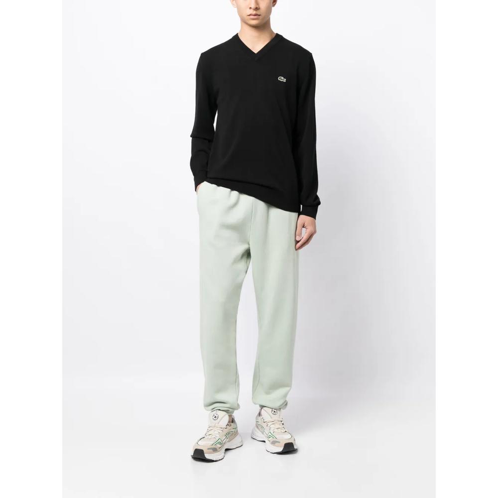 logo-embroidered fine-ribbed jumper 2
