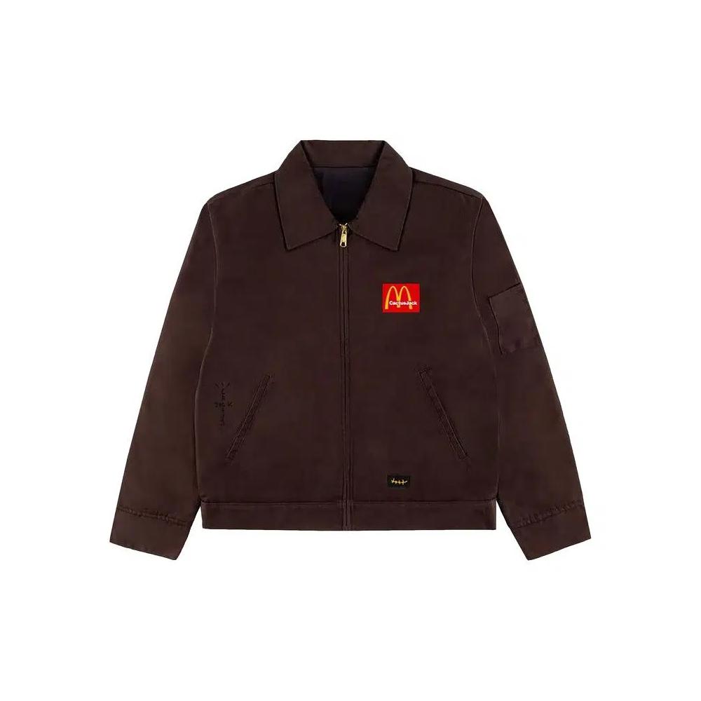 Куртки Cactus Jack by Travis Scott x McDonald's Billions Served Work Jacket 'Brown' 1