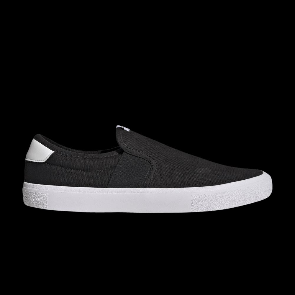 Слипоны Adidas Vulc Raid3r Slip-On 'Черный Белый' 1