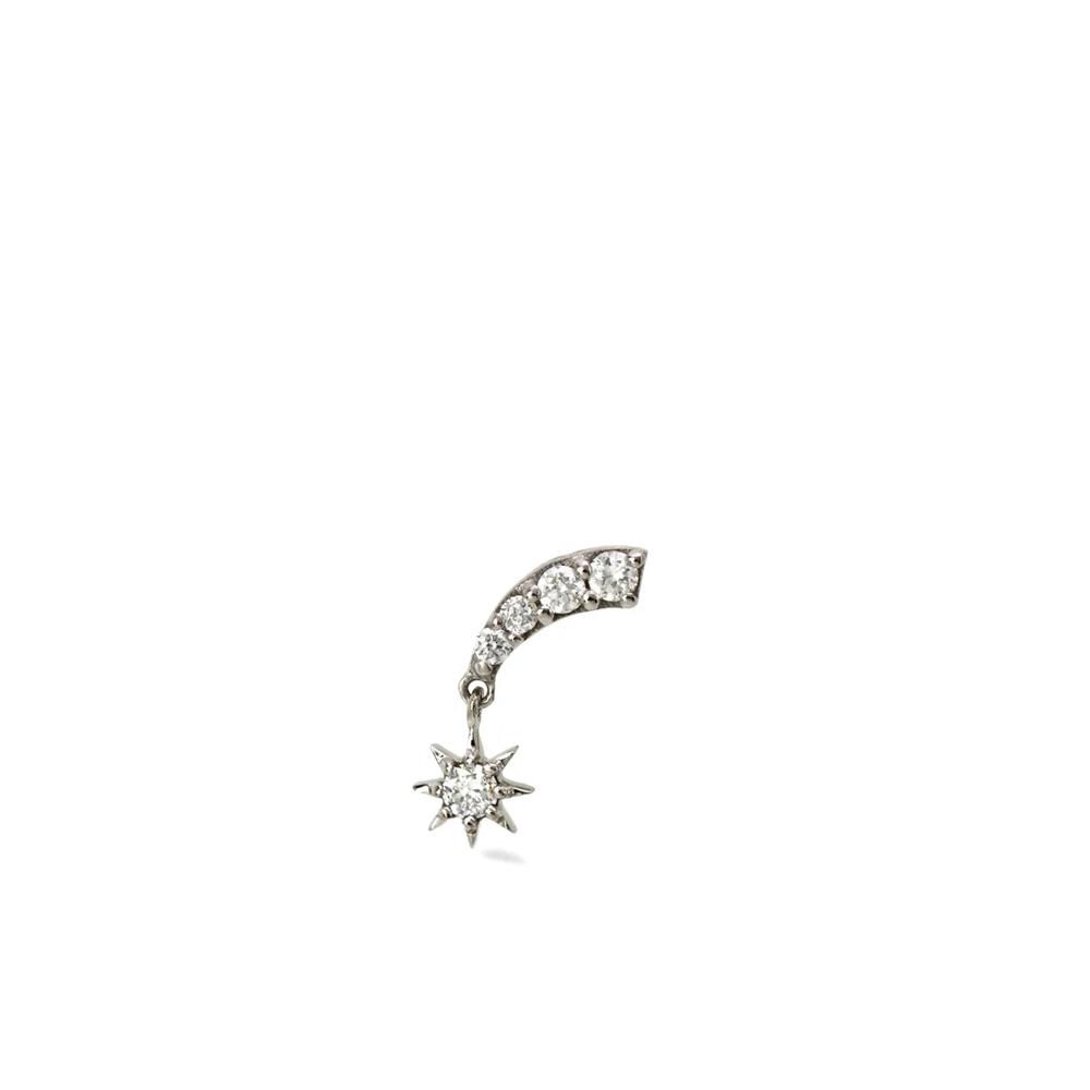 Серьга-гвоздик Starburst из белого золота с бриллиантами 1