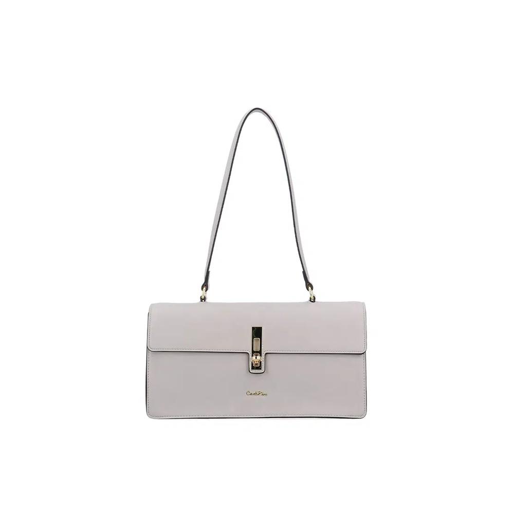 Maira Boxy Shoulder Bag - Светло-серый 1