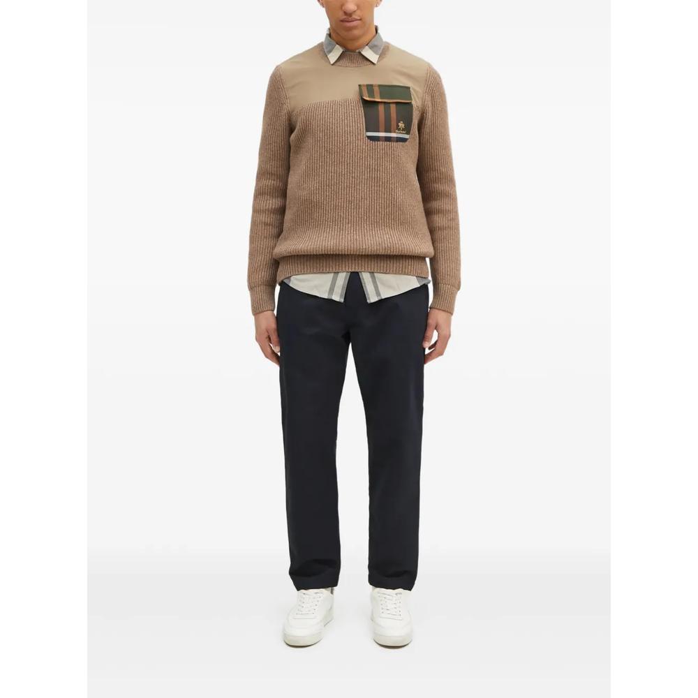 Джемпер с карманом из коллаборации с Barbour Miller 1