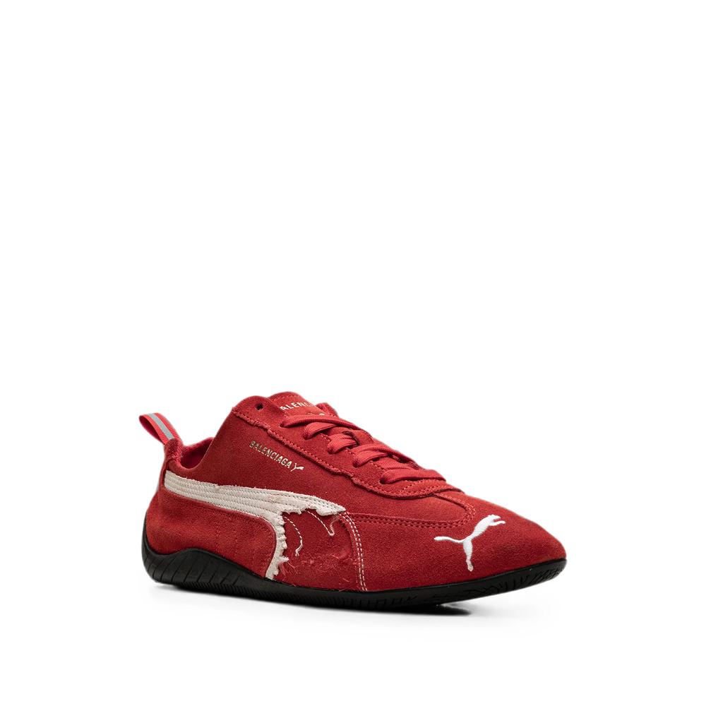 Кроссовки Speedcat с эффектом потертости из коллаборации с Balenciaga 2