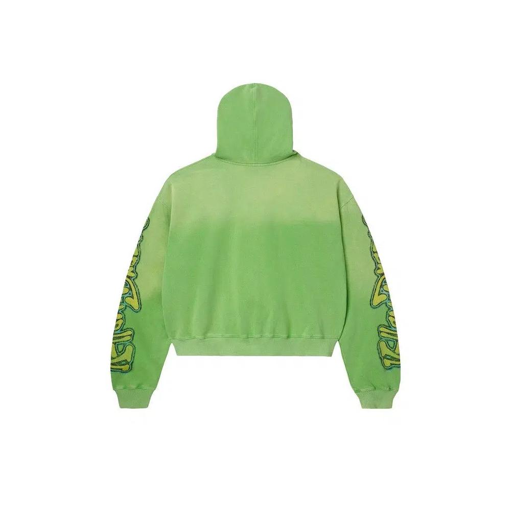 Толстовки на молнии Vale Forever Taz Zip Up Hoodie 'Лайм' 2
