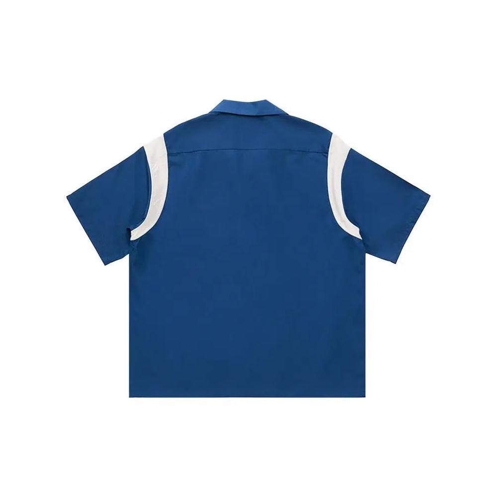Топы Visvim Douglas Short-Sleeve Shirt 'Navy' 2
