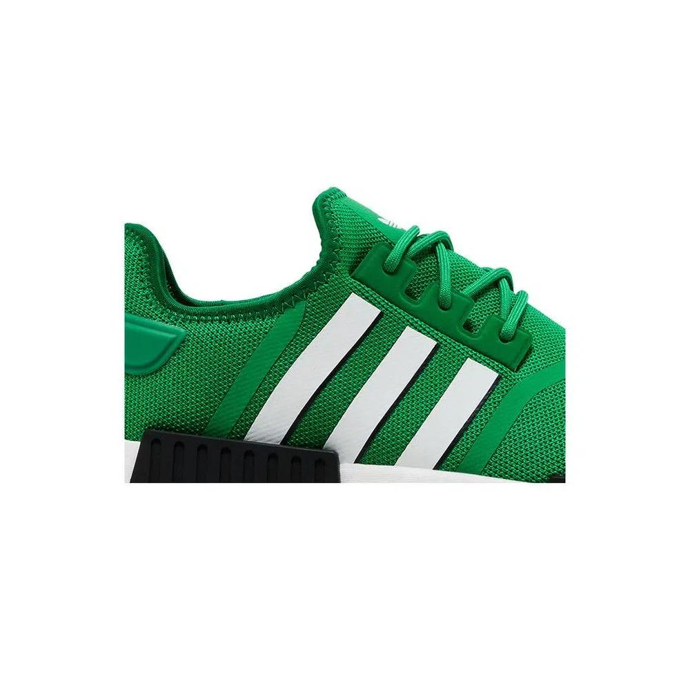 Кроссовки adidas NMD_R1 'Green White Black' 2