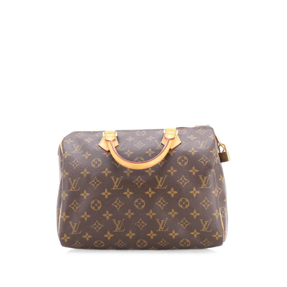 Speedy Handbag Monogram Canvas 30 satchel 2