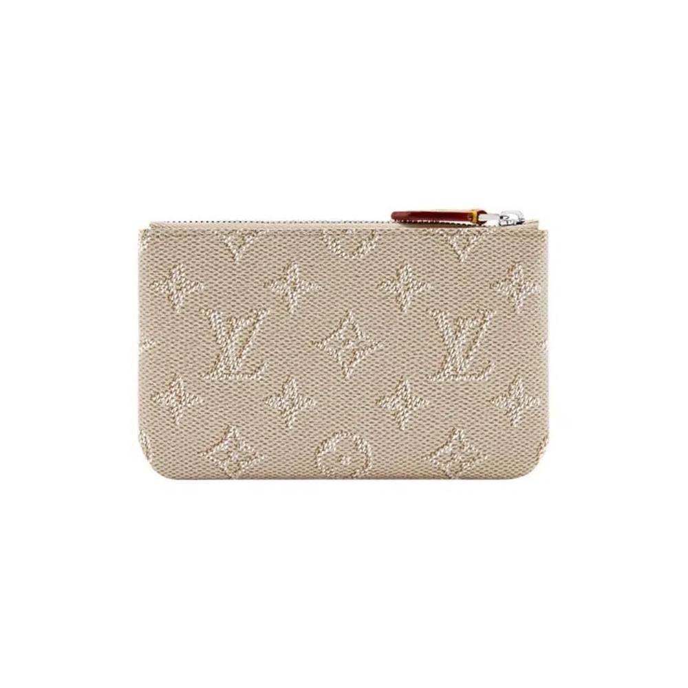 Кошельки Louis Vuitton Key Pouch S 'Beige Monogram Canvas' 2