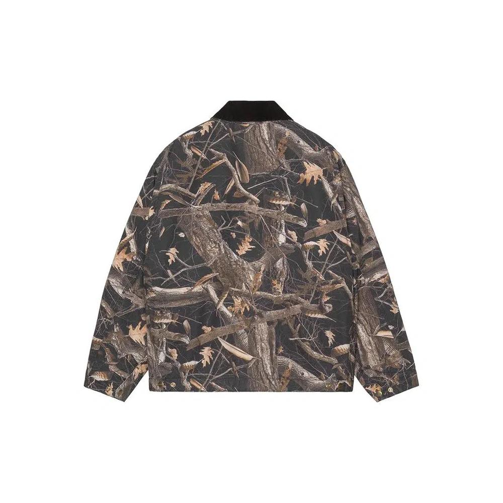 Куртки Carhartt WIP OG Detroit Jacket 'Camo Feather Tree Black/Black' 2