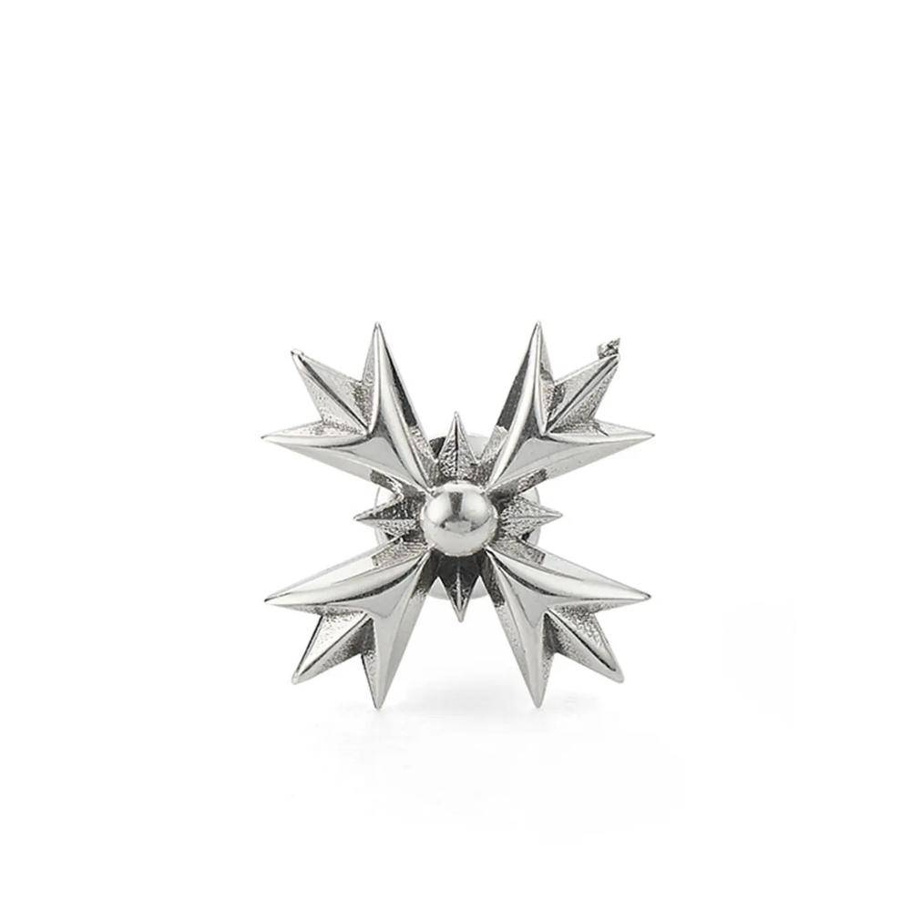 Серьга-гвоздик Crest 1