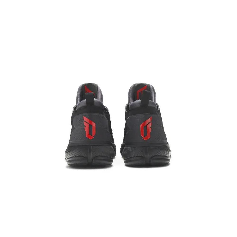 Кроссовки Adidas D Lillard 2 «Core Black Vivid Red» 6
