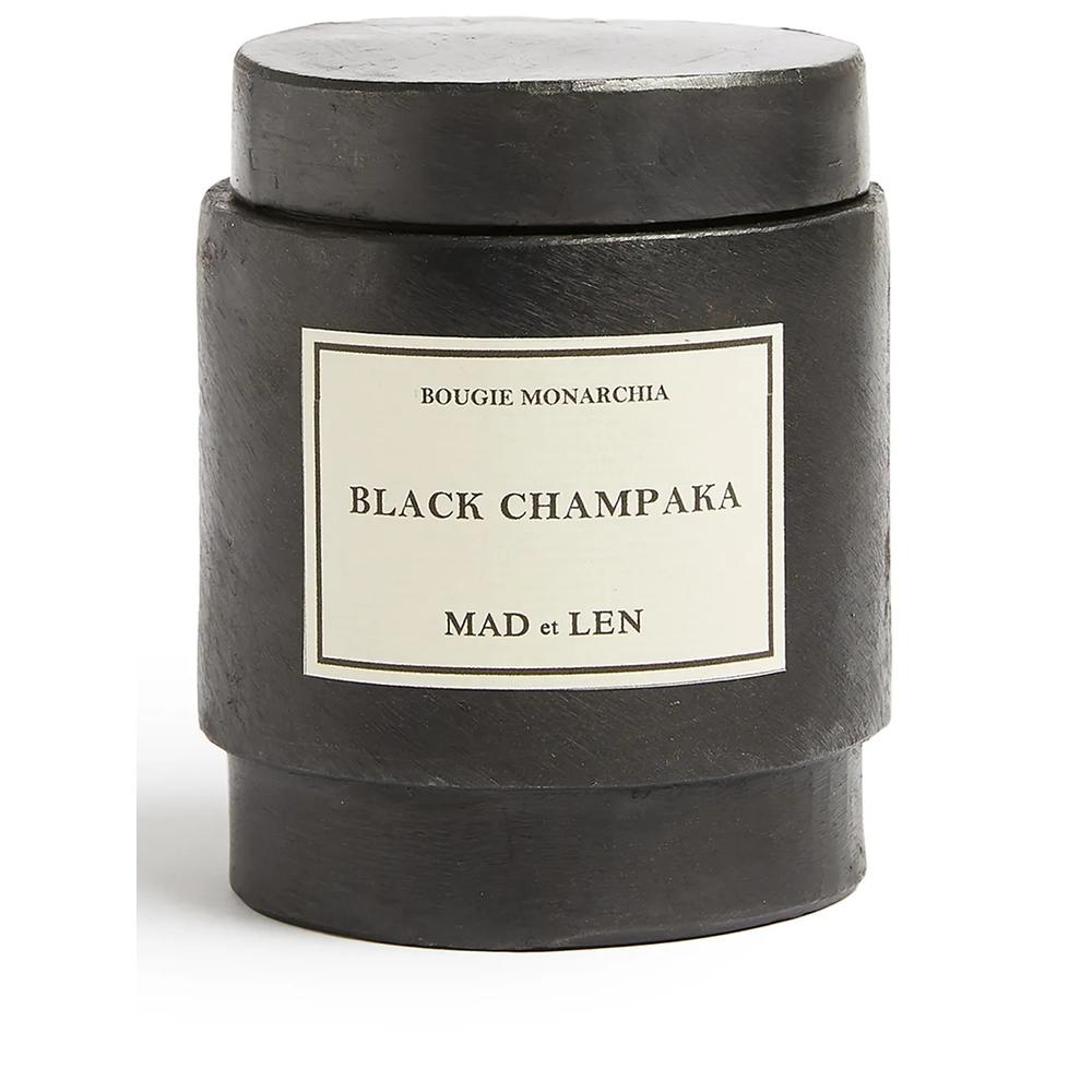 Свеча Monarchia Black Champaka из соевого воска 1