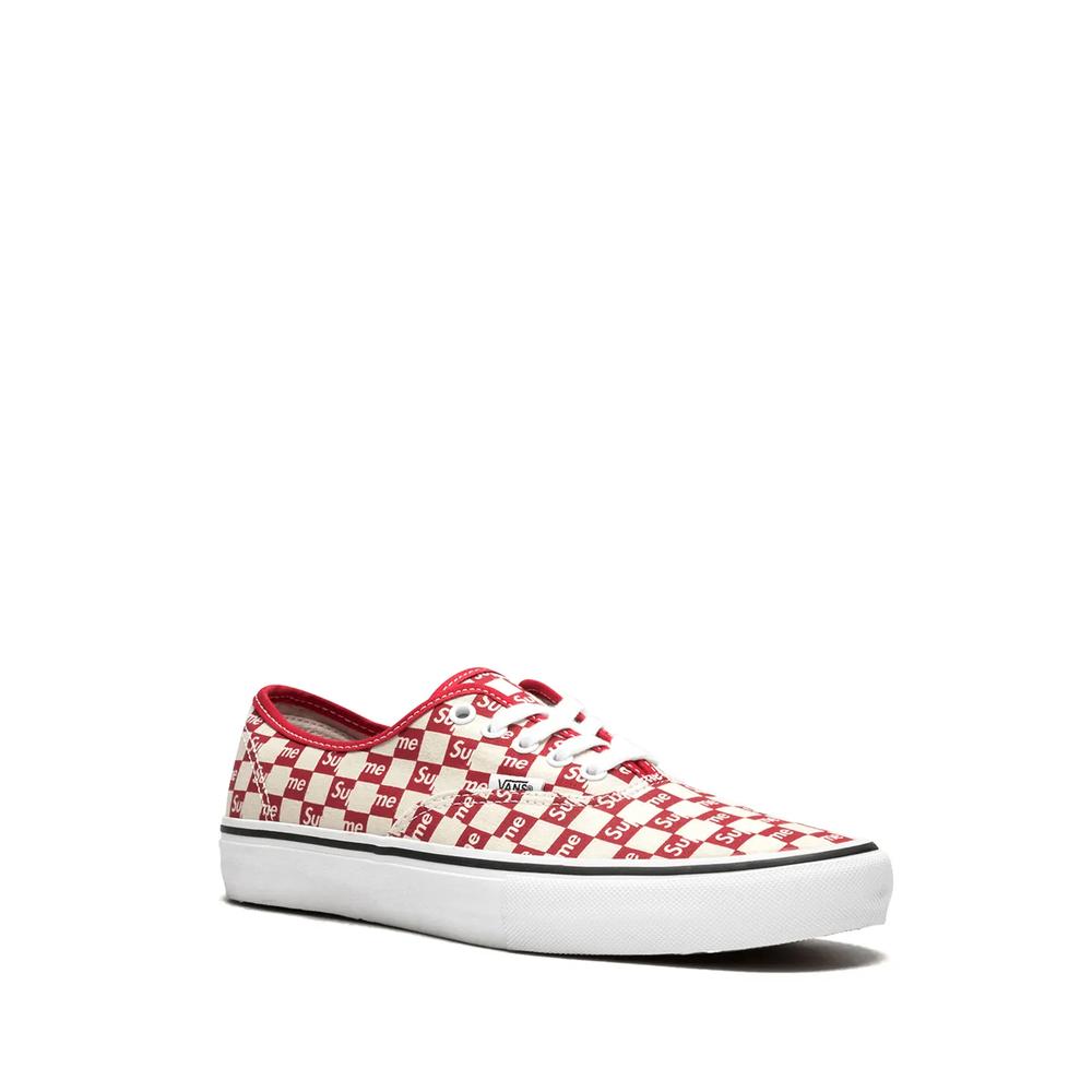 Кеды Authentic Pro 'Supreme Checkered Red' из коллаборации с Supreme 2