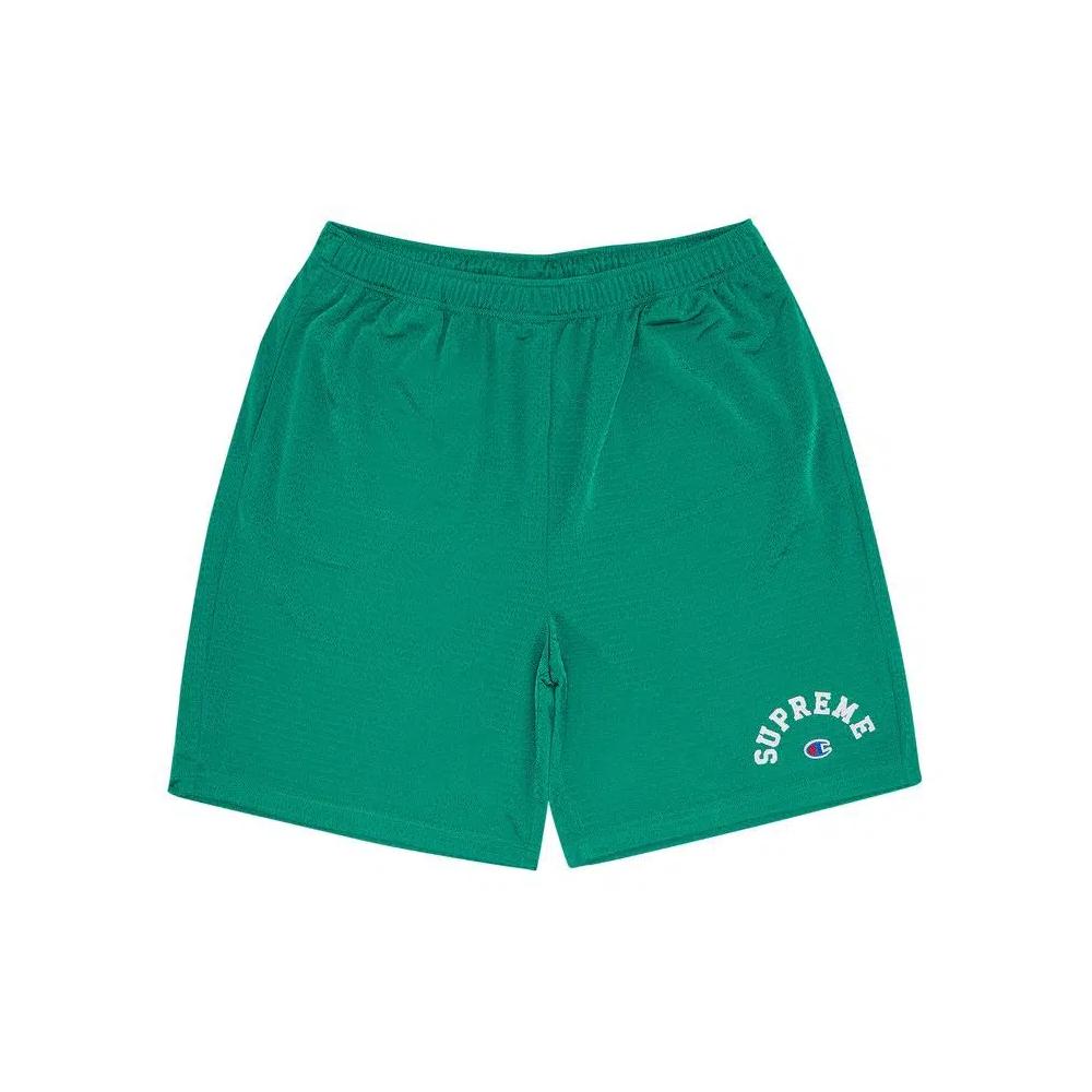 Шорты Supreme x Champion Mesh Short 'Green' 1