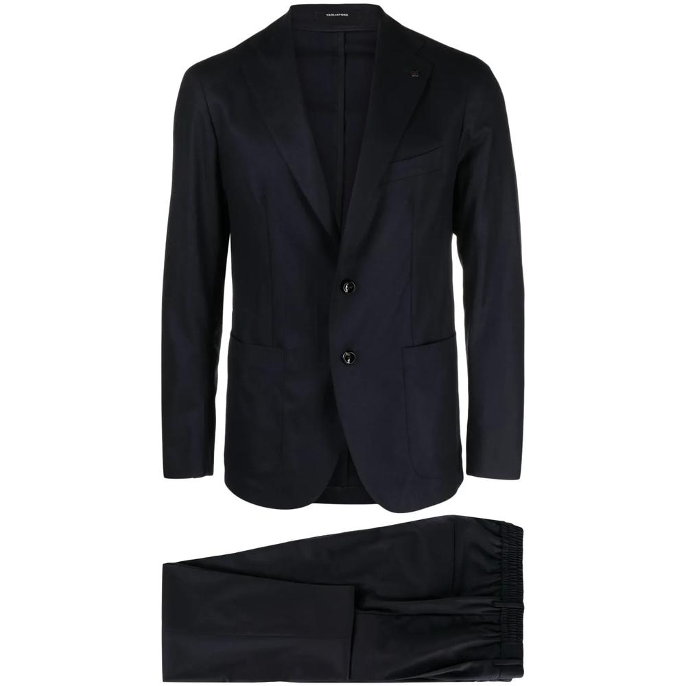 single-breasted virgin wool blend suit 1