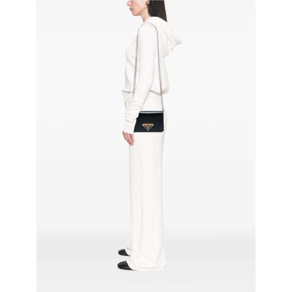 Сумка через плечо Saffiano Vernice Flip Lock Wallet on Chain Clutch 2