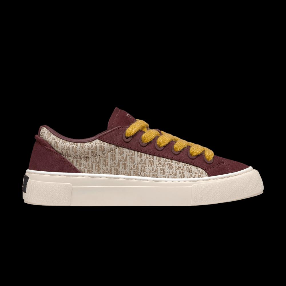 Кроссовки Dior B33 'Dior Oblique - Beige Burgundy' 1