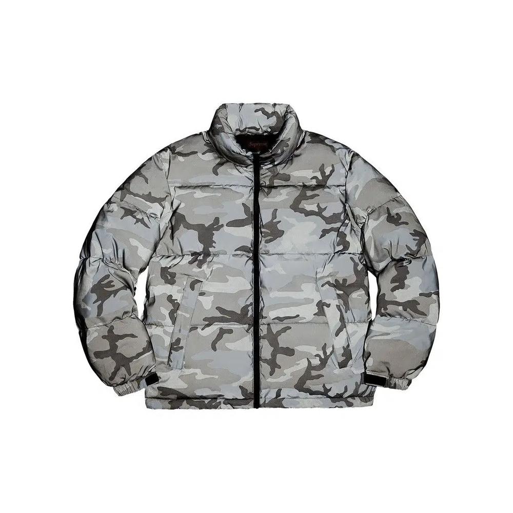 Пуховики Supreme Reflective Camo Down Jacket 'Snow Camo' 1