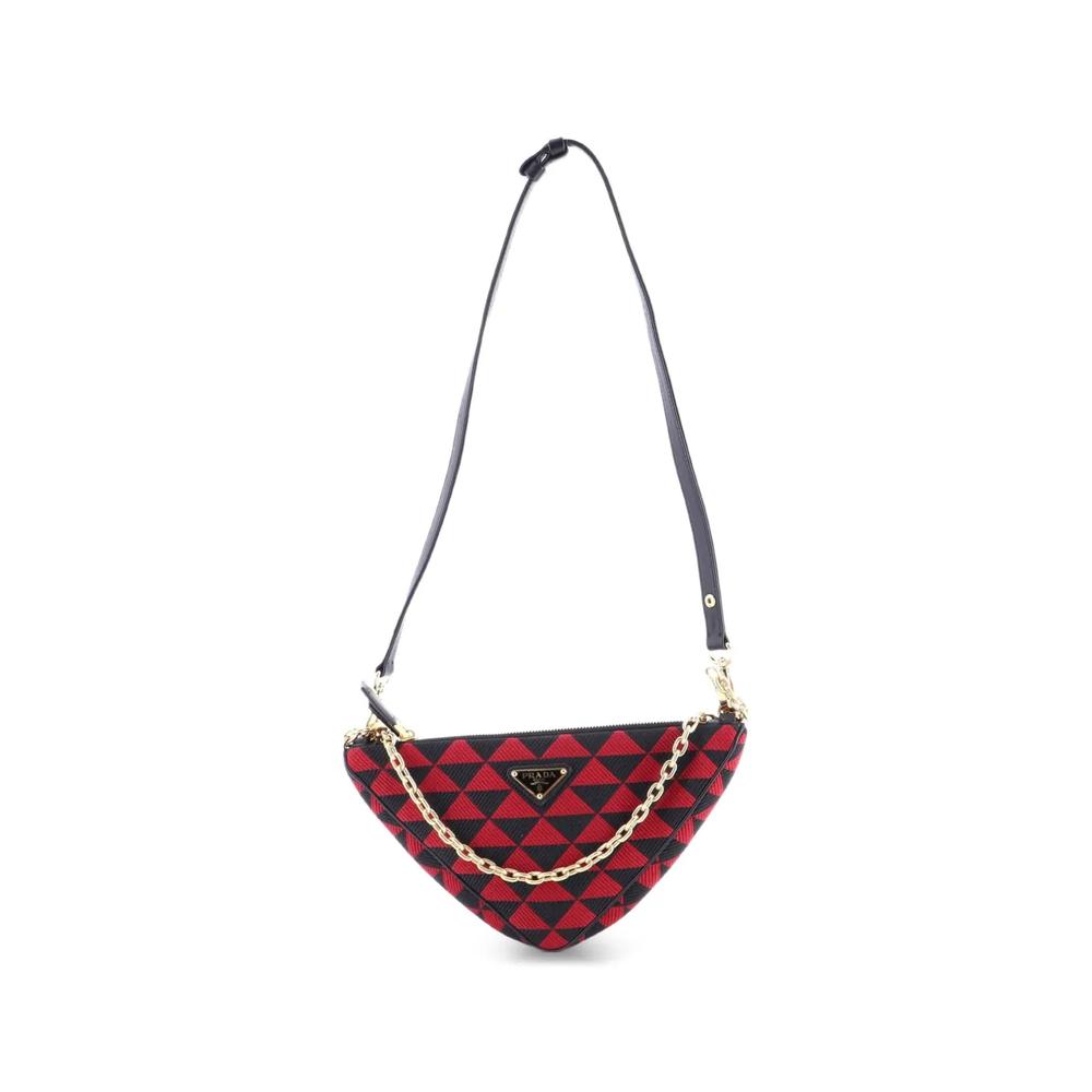 Мини-сумка на плечо Double Symbole Triangle Bag 1