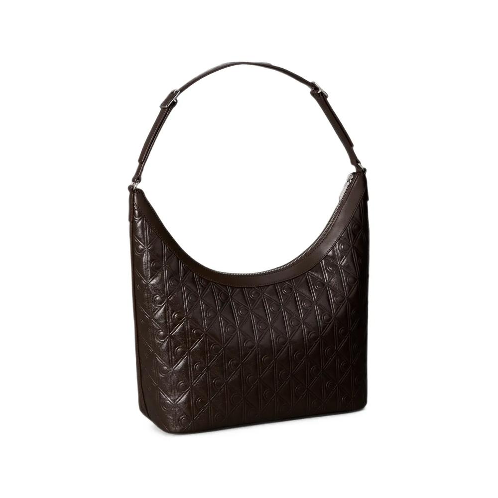 logo-deembossed shoulder bag 2