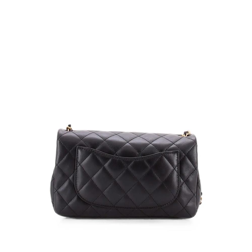 Мини-сумка через плечо Romance Flap Bag Quilted Lambskin 2