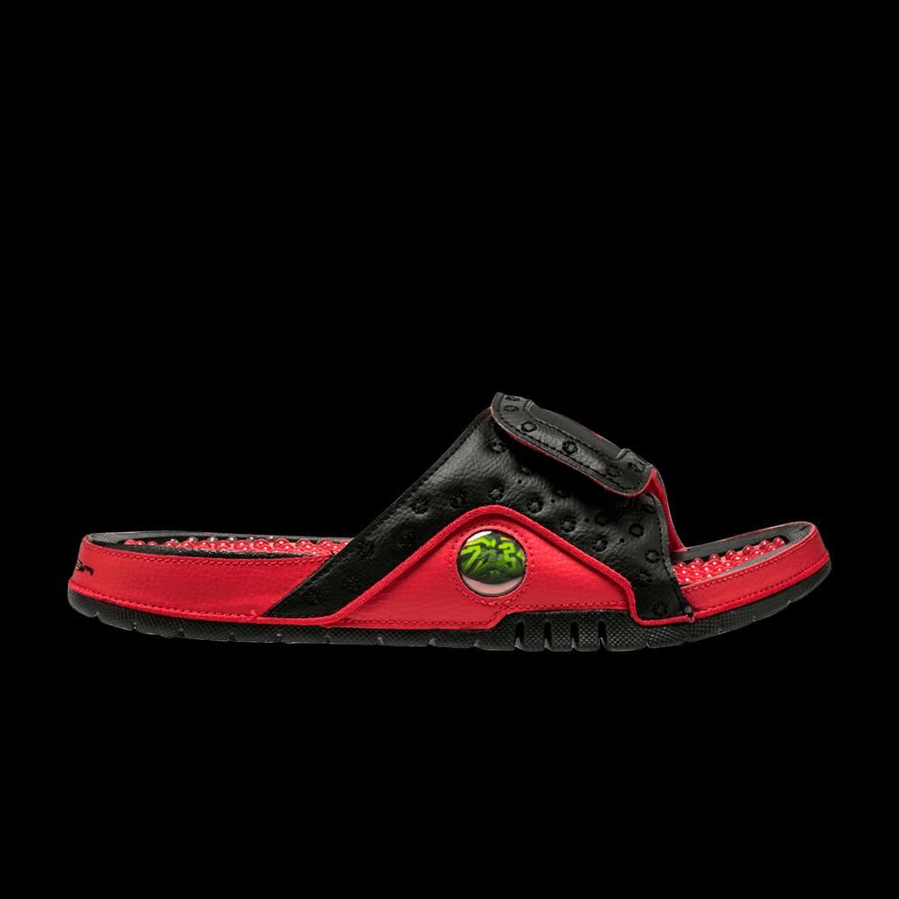 Шлепанцы Air Jordan Hydro 13 Slide 'Bred' 2017 1