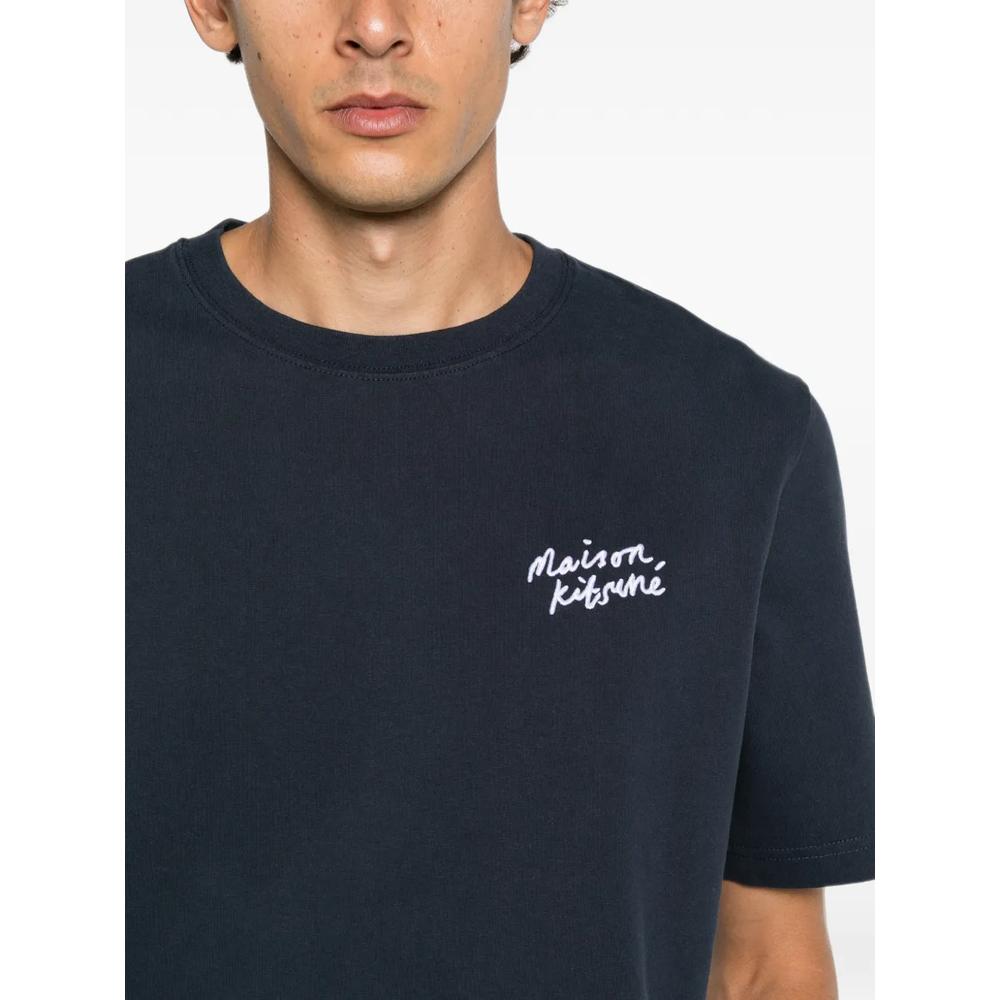 logo-embroidered T-shirt 5