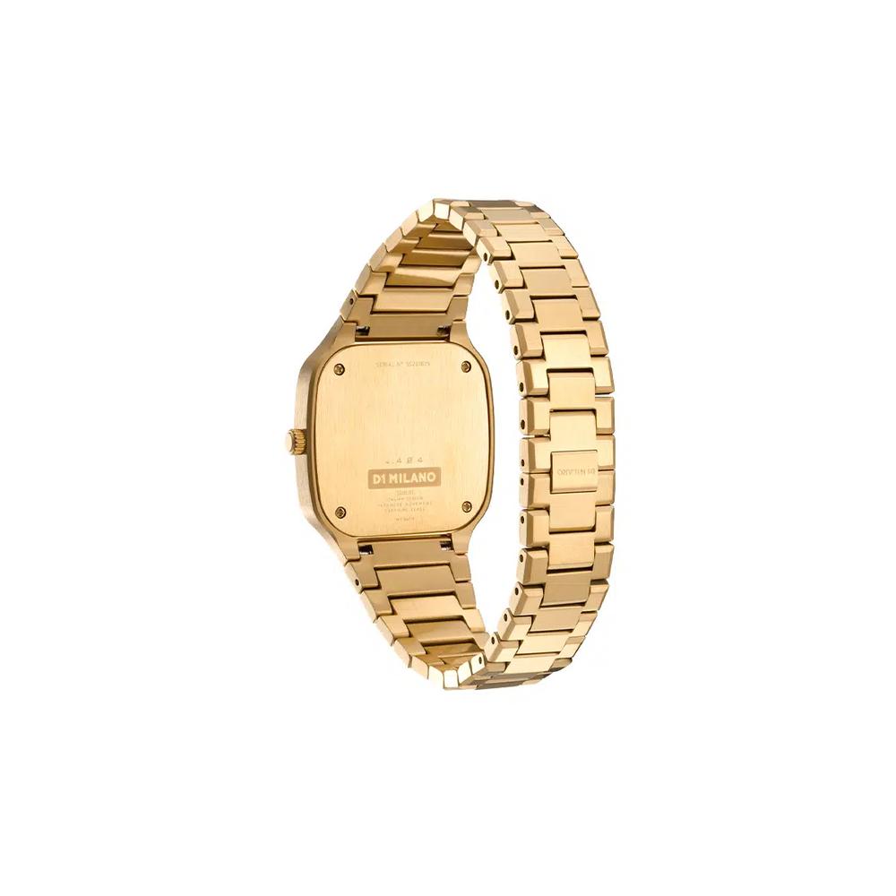 Disco Gold Квадратный браслет-часы, 32 мм 5