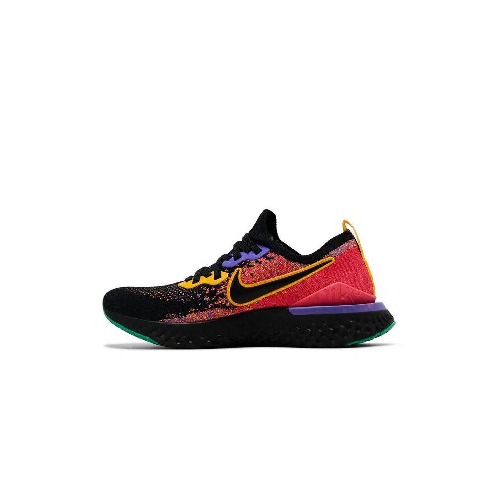 Кроссовки Nike Wmns Epic React Flyknit 2 'Black Ember Glow' 3